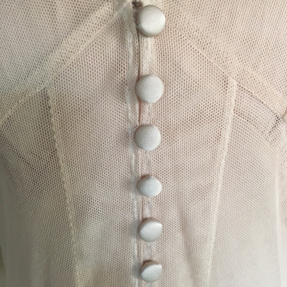 Blush-color special occasion dress. Tres Chic. - Picture 4 of 8